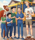 Bus Stop Blend (aka Little Church)-Medium Dark